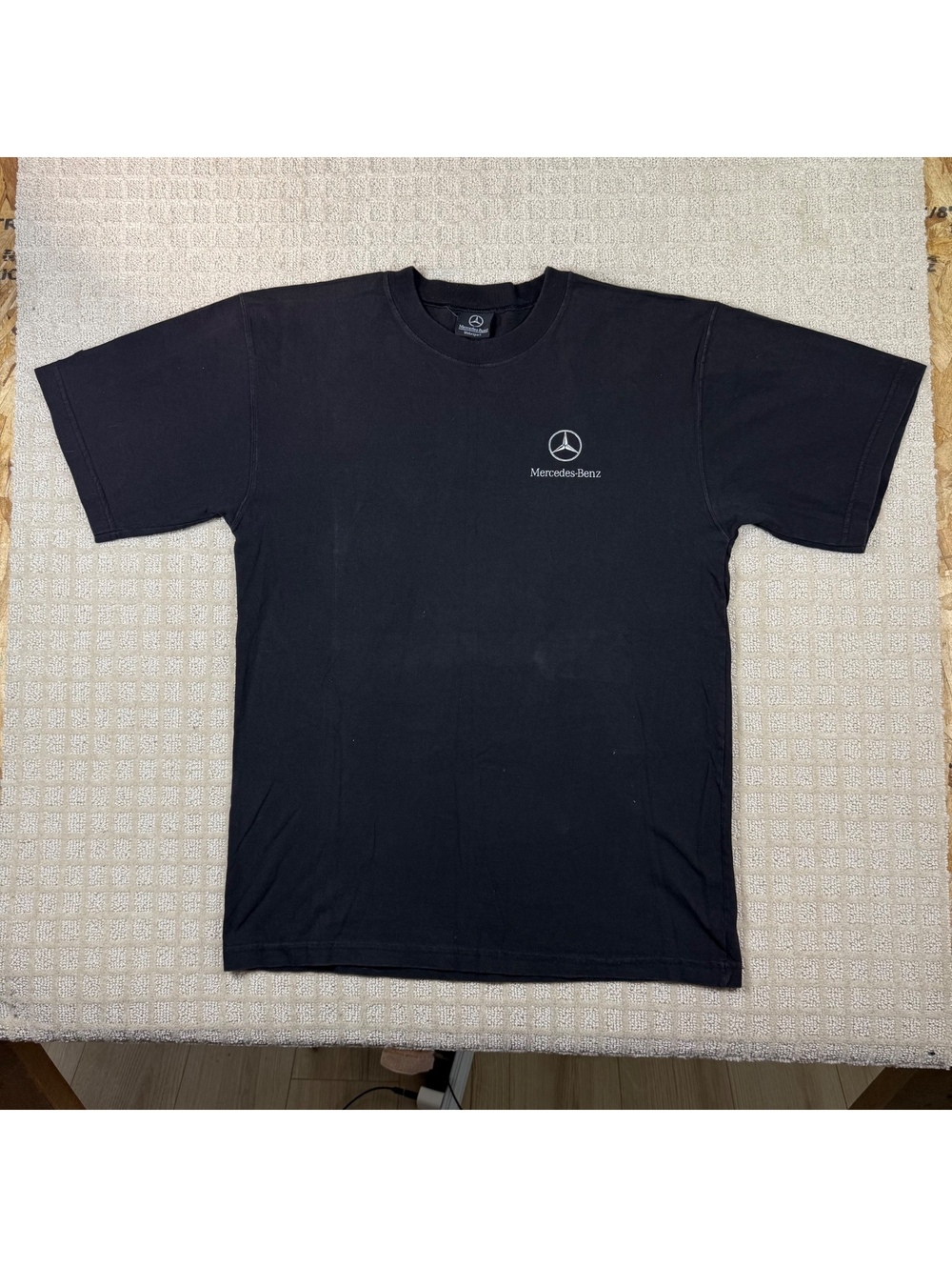 Vintage Mercedes-Benz Logo T Shirt Black Size Large Canada